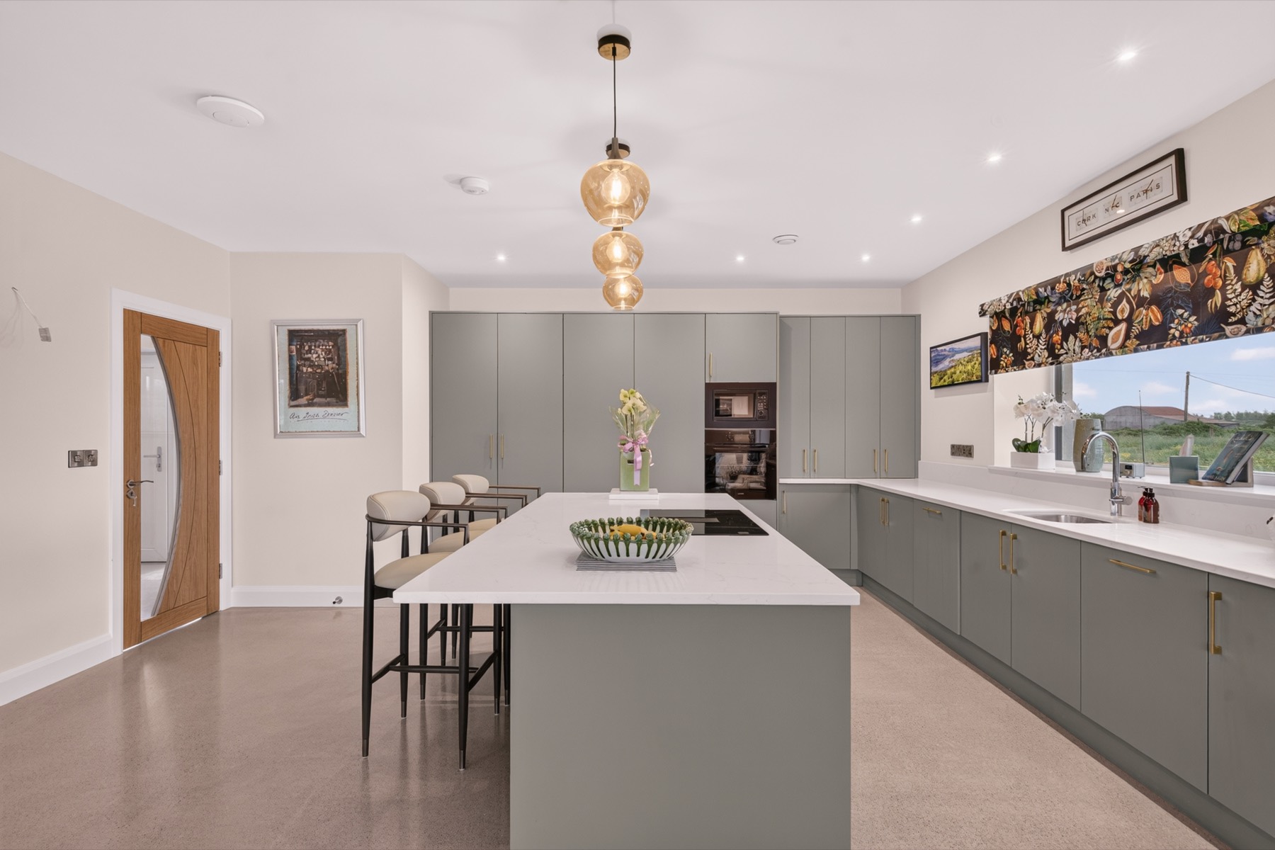 Guest Lounge & Kitchen — Relax in the exclusive guest lounge or make yourself at