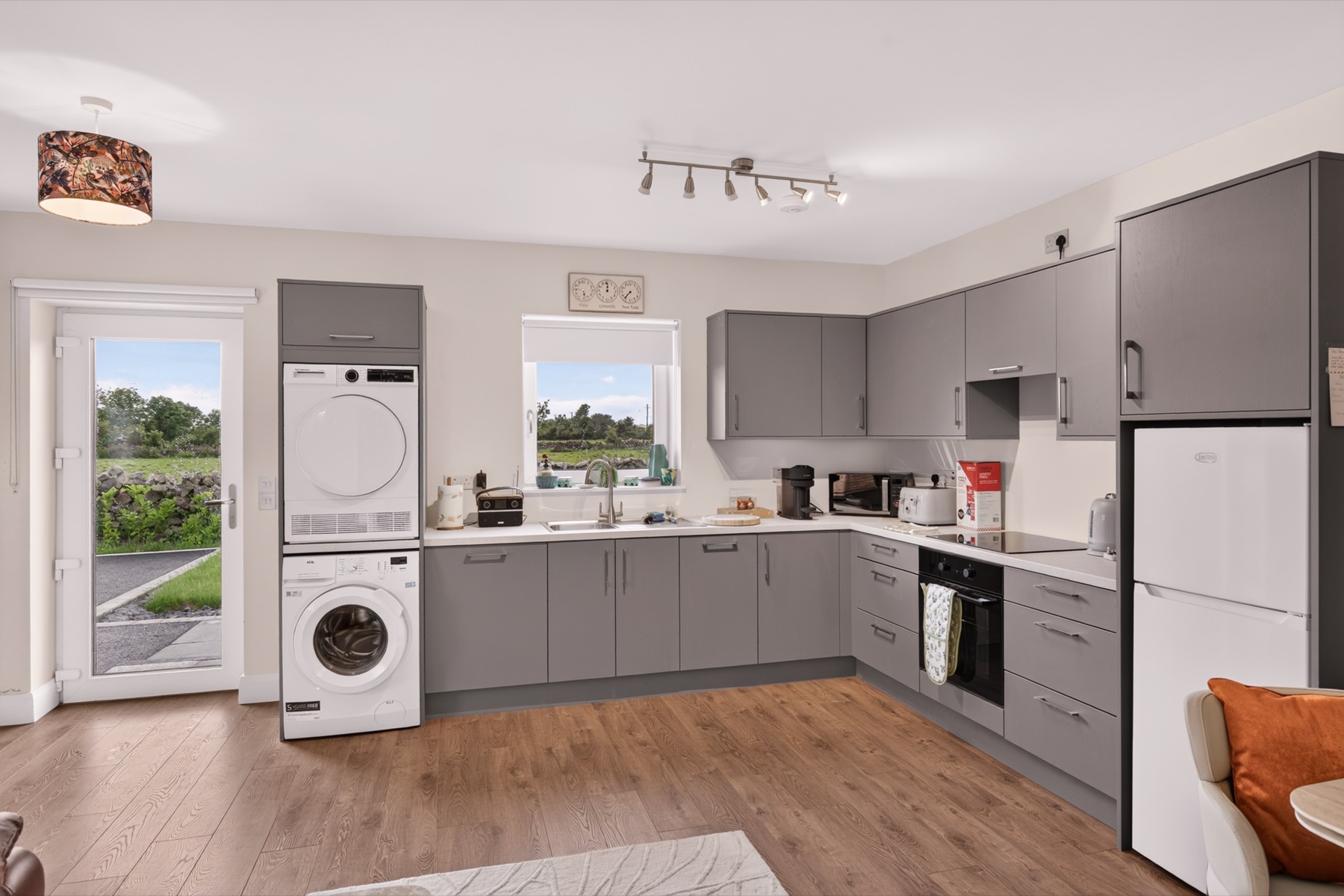 Fully Equipped Kitchen — A bright, fully equipped kitchen with everything you ne
